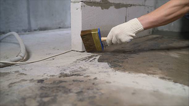 SJ Waterproofing Pros Emergency Waterproofing coverage map for Andrews, IN and surrounding area